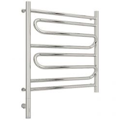 Полотенцесушитель электрический Сунержа Элегия 3.0, высота 60 см, ширина 60 см, диммер слева/справа, цвет хром, 00-5818-6060/00-5819-6060