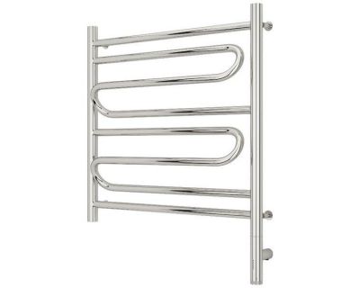 Полотенцесушитель электрический Сунержа Элегия 3.0, высота 60 см, ширина 60 см, диммер слева/справа, цвет хром, 00-5818-6060/00-5819-6060