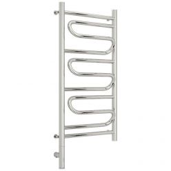 Полотенцесушитель электрический Сунержа Элегия 3.0, высота 80 см, ширина 40 см, диммер слева/справа, цвет хром, 00-5818-8040/00-5819-8040