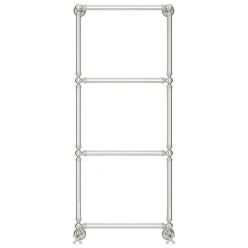 Полотенцесушитель водяной Сунержа Ренессанс 1304, ширина 50 см высота 125 см, нижнее подключение, хром, 00-0280-1250