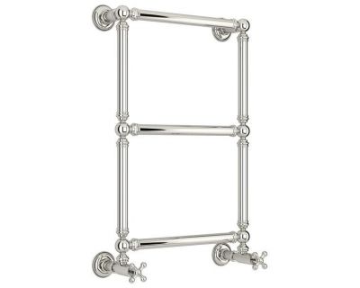 Полотенцесушитель водяной Сунержа Ренессанс 1304, ширина 40 см высота 65 см, нижнее подключение, хром, 00-0280-6640