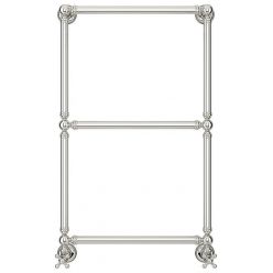 Полотенцесушитель водяной Сунержа Ренессанс 1304, ширина 50 см высота 85 см, нижнее подключение, хром, 00-0280-8650