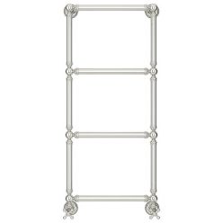 Полотенцесушитель водяной Сунержа Ренессанс 1304, ширина 40 см высота 95 см, нижнее подключение, хром, 00-0280-9640
