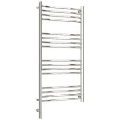 Полотенцесушитель электрический Сунержа Флюид 3.0, высота 100 см, ширина 50 см, диммер слева/справа, цвет хром, 00-5820-1050/00-5821-1050