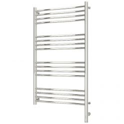 Полотенцесушитель электрический Сунержа Флюид 3.0, высота 100 см, ширина 60 см, диммер слева/справа, цвет хром, 00-5820-1060/00-5821-1060