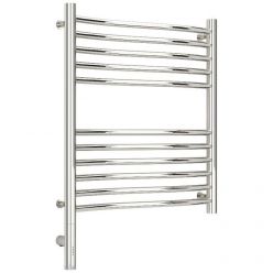 Полотенцесушитель электрический Сунержа Флюид 3.0, высота 60 см, ширина 50 см, диммер слева/справа, цвет хром, 00-5820-6050/00-5821-6050