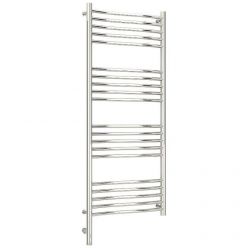 Полотенцесушитель электрический Сунержа Флюид 3.0, высота 120 см, ширина 50 см, диммер слева, цвет хром, 00-5820-1250