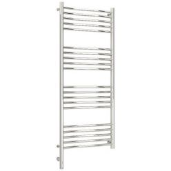 Полотенцесушитель электрический Сунержа Флюид 3.0, высота 120 см, ширина 50 см, диммер слева, цвет хром, 00-5820-1250