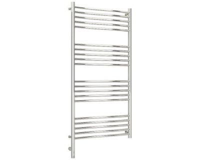 Полотенцесушитель электрический Сунержа Флюид 3.0, высота 120 см, ширина 60 см, диммер слева, цвет хром, 00-5820-1260