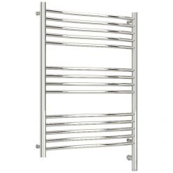 Полотенцесушитель электрический Сунержа Флюид 3.0, высота 80 см, ширина 60 см, диммер справа, цвет хром, 00-5821-8060