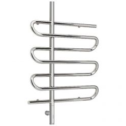 Полотенцесушитель электрический Сунержа Эпатаж 3.0, высота 80 см, ширина 60 см, диммер слева/справа, цвет хром, 00-5850-8060/00-5851-8060