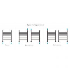 Полотенцесушитель водяной Сунержа Богема+, высота 50 см, ширина 40 см, цвет шампань, 020-0220-5040
