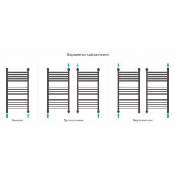 Полотенцесушитель водяной Сунержа Богема+, высота 80 см, ширина 40 см, цвет шампань, 020-0220-8040