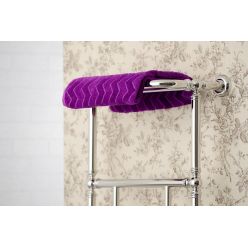 Полотенцесушитель водяной Сунержа Ренессанс 1452, ширина 40 см высота 65 см, с полкой, нижнее подключение, хром, 00-0282-6640