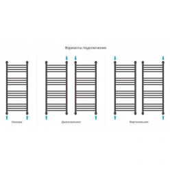 Полотенцесушитель водяной Сунержа Богема+, высота 100 см, ширина 40 см, с полкой, цвет шампань, 020-0223-1040