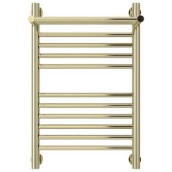 Полотенцесушитель водяной Сунержа Богема+, высота 60 см, ширина 40 см, с полкой, цвет шампань, 020-0223-6040