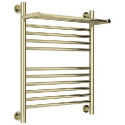 Полотенцесушитель водяной Сунержа Богема+, высота 60 см, ширина 50 см, с полкой, цвет шампань, 020-0223-6050