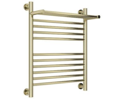 Полотенцесушитель водяной Сунержа Богема+, высота 60 см, ширина 50 см, с полкой, цвет шампань, 020-0223-6050