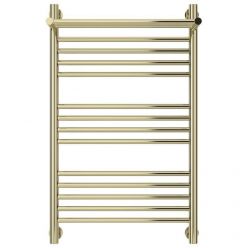 Полотенцесушитель водяной Сунержа Богема+, высота 80 см, ширина 50 см, с полкой, цвет шампань, 020-0223-8050