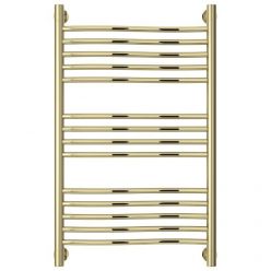 Полотенцесушитель водяной Сунержа Флюид+, высота 80, ширина 50 см, цвет шампань, 020-0222-8050