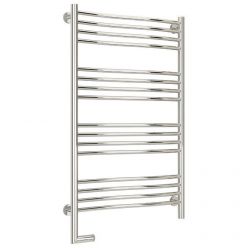 Полотенцесушитель электрический Сунержа Флюид 2.0, высота 100, ширина 60 см, диммер слева, цвет хром, 00-5220-1060