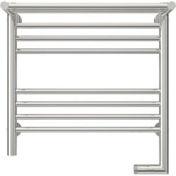 Полотенцесушитель электрический Сунержа Богема 2.0, с полкой, высота 50 см, ширина 50 см, диммер справа, цвет хром, 00-5207-5050