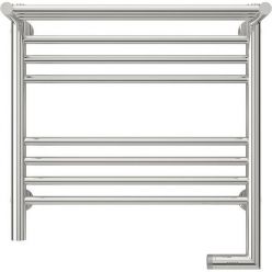 Полотенцесушитель электрический Сунержа Богема 2.0, с полкой, высота 50 см, ширина 50 см, диммер справа, цвет хром, 00-5207-5050