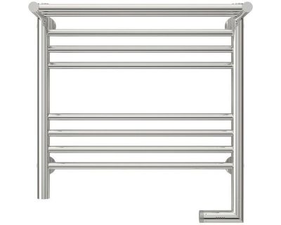 Полотенцесушитель электрический Сунержа Богема 2.0, с полкой, высота 50 см, ширина 50 см, диммер справа, цвет хром, 00-5207-5050