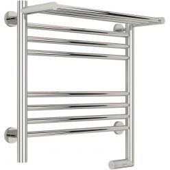 Полотенцесушитель электрический Сунержа Богема 2.0, с полкой, высота 50 см, ширина 50 см, диммер справа, цвет хром, 00-5207-5050