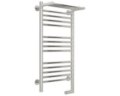 Полотенцесушитель электрический Сунержа Богема 2.0, с полкой, высота 80 см, ширина 40 см, диммер справа, цвет хром, 00-5207-8040