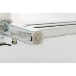 Полотенцесушитель электрический Сунержа Хорда 4.0, ширина 5 см высота 60 см, хром, 00-0834-0600