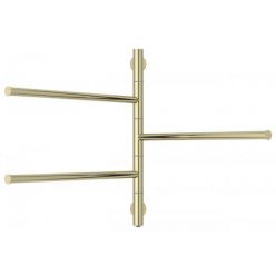 Полотенцесушитель электрический Сунержа Триада, высота 54 см, ширина 58.5 см, цвет шампань, 020-0822-0540