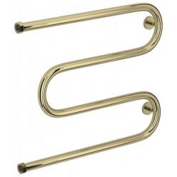 Полотенцесушитель водяной Сунержа М-образный+, высота 50 см, ширина 65 см, боковое подключение 50 см, цвет шампань, 020-4007-5065