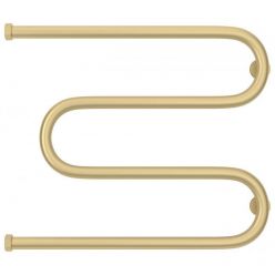 Полотенцесушитель водяной Сунержа М-образный, высота 50 см, ширина 65 см, боковое подключение 50 см, цвет матовая шампань, 022-0007-5065