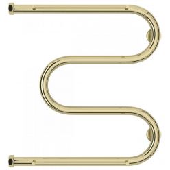 Полотенцесушитель водяной Сунержа М-образный+, высота 50 см, ширина 50 см, боковое подключение 50 см, цвет шампань, 020-4008-5050