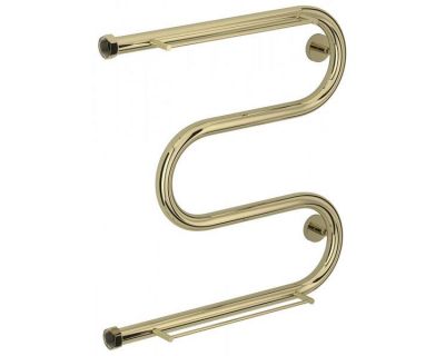 Полотенцесушитель водяной Сунержа М-образный+, высота 50 см, ширина 50 см, боковое подключение 50 см, цвет шампань, 020-4008-5050