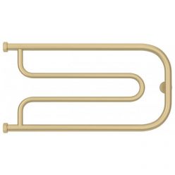 Полотенцесушитель водяной Сунержа Гусли, ширина 65 см, высота 32 см, боковое подключение 32 см, цвет матовая шампань, 022-0009-3265