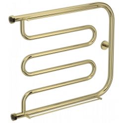 Полотенцесушитель водяной Сунержа Лира+, высота 50 см, ширина 65 см, боковое подключение 50 см, цвет шампань, 020-4012-5065