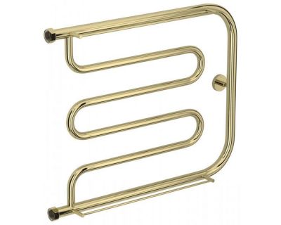 Полотенцесушитель водяной Сунержа Лира+, высота 50 см, ширина 65 см, боковое подключение 50 см, цвет шампань, 020-4012-5065