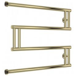 Полотенцесушитель водяной Сунержа High-Tech M+, высота 50 см, ширина 65 см, боковое подключение 50 см, цвет шампань, 020-4050-5065