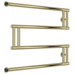 Полотенцесушитель водяной Сунержа High-Tech M+, высота 50 см, ширина 65 см, боковое подключение 50 см, цвет шампань, 020-4050-5065