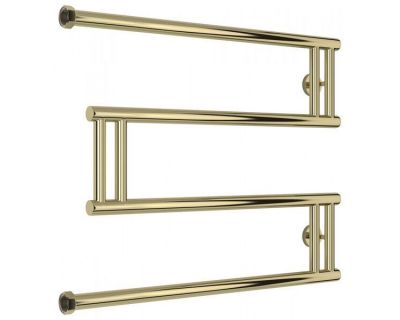 Полотенцесушитель водяной Сунержа High-Tech M+, высота 50 см, ширина 65 см, боковое подключение 50 см, цвет шампань, 020-4050-5065