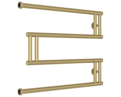 Полотенцесушитель водяной Сунержа High-Tech M, высота 50 см, ширина 65 см, боковое подключение 50 см, цвет матовая шампань, 022-0050-5065