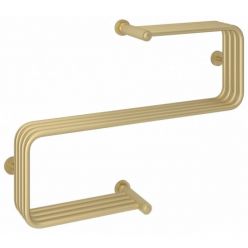 Полотенцесушитель водяной Сунержа Фабула, высота 50 см, ширина 70 см, боковое подключение 50 см, цвет матовая шампань, 022-0125-5070