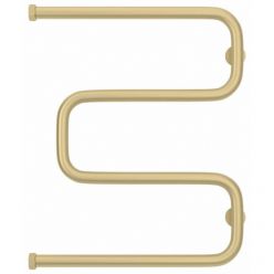 Полотенцесушитель водяной Сунержа Ш-образный, высота 60 см, ширина 50 см, боковое подключение 60 см, цвет матовая шампань, 022-0014-6050