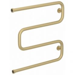 Полотенцесушитель водяной Сунержа Ш-образный, высота 60 см, ширина 60 см, боковое подключение 60 см, цвет матовая шампань, 022-0014-6060