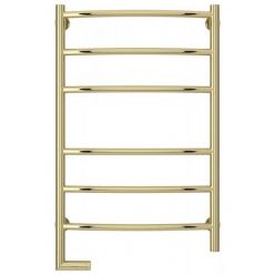 Полотенцесушитель электрический Сунержа Галант 2.0, высота 80 см, ширина 50 см, диммер слева, цвет шампань, 020-5200-8050