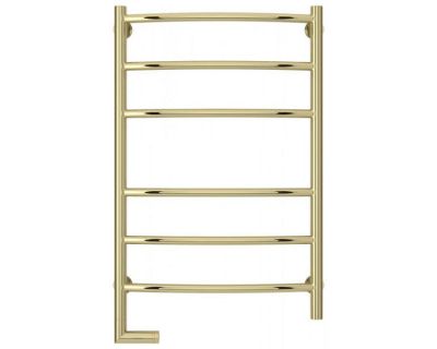 Полотенцесушитель электрический Сунержа Галант 2.0, высота 80 см, ширина 50 см, диммер слева, цвет шампань, 020-5200-8050