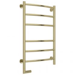 Полотенцесушитель электрический Сунержа Галант 2.0, высота 80 см, ширина 50 см, диммер слева, цвет шампань, 020-5200-8050