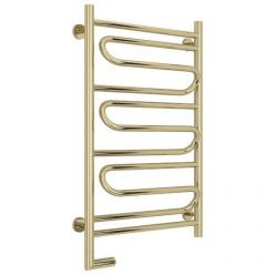 Полотенцесушитель электрический Сунержа Элегия 2.0, высота 80 см, ширина 50 см, диммер слева, цвет шампань, 020-5218-8050